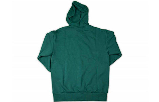 adidas originals Tref Over Hood Casual Sports Solid Color Pullover Green CW1248