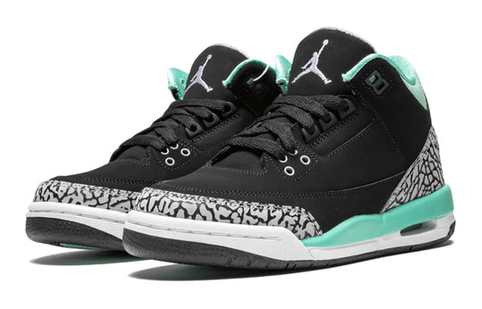 (GS) Air Jordan 3 Retro 'Black Mint' 441140-045 Retro Basketball Shoes  -  KICKS CREW