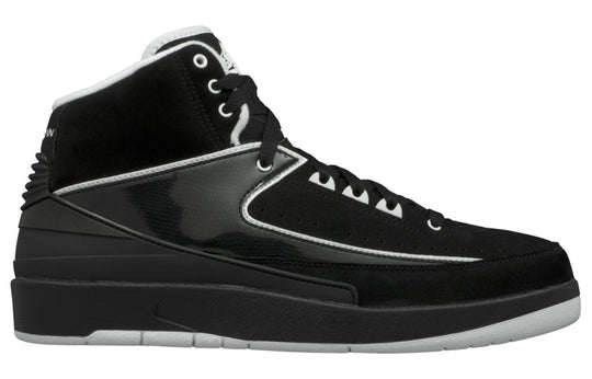 Air Jordan 2 Retro QF 'Black White' 395709-001 Retro Basketball Shoes  -  KICKS CREW