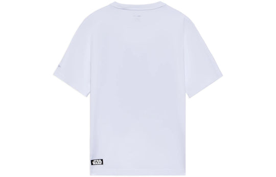Li-Ning x Star War Crossover Sports Fashion Series Casual Sports Printing Pullover Short Sleeve White AHSS715-2