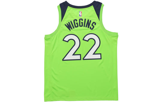 Nike Minnesota Timberwolves Andrew Wiggins NBA Jersey Green 877213