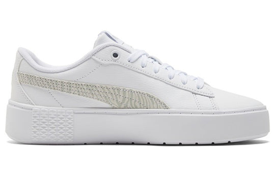 (WMNS) PUMA other Skate shoes 'White Gray' 383877-02