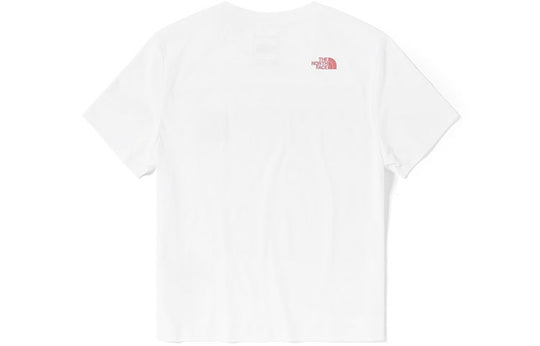 THE NORTH FACE Outdoor hygroscopic Sweat-Wicking Short Sleeve White 499Y-FN4