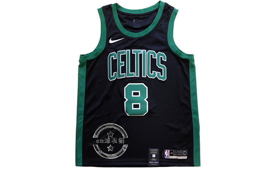 Nike Boston Celtics NBA Version SW Fan Edition Jersey Black 877198-018 Basketball Jersey  -  KICKSCREW