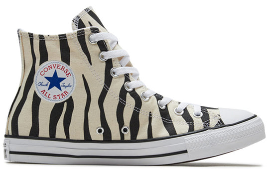 Converse Archive Print Chuck Taylor All Star High Top In Black/Greige 166258C