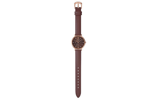 CASIO SHEEN Series Quartz Watch Leather Strap SHE-3064PGL-5A