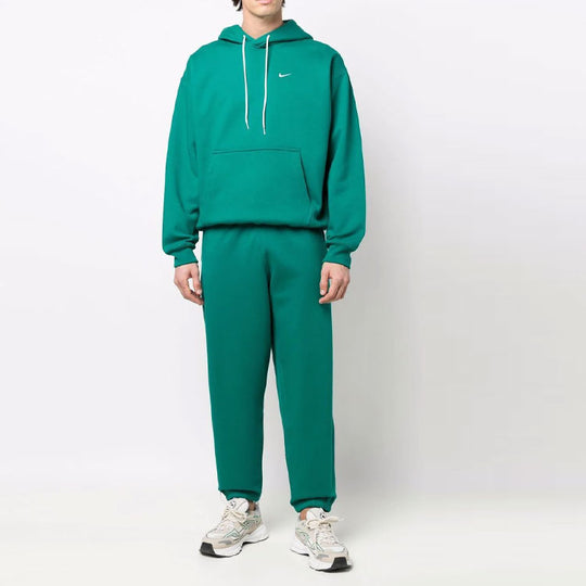 Men's Nike Logo Embroidered Casual Solid Color Sports Pants/Trousers/Joggers Green CW5460-340