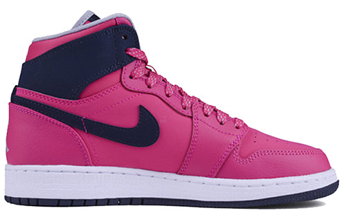 (GS) Air Jordan 1 Retro High 'Vivid Pink' 332148-609 Retro Basketball Shoes  -  KICKS CREW