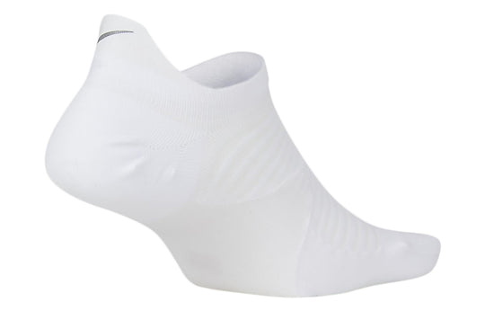 Nike Unisex Spark Lightweight No-Show Running Socks 1 Packs White SK00 ...