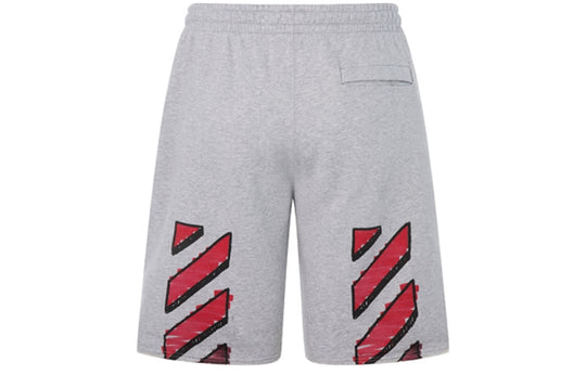 OFF-WHITE FW21 Casual Shorts Version Gray OMCI006R21FLE0020825-1