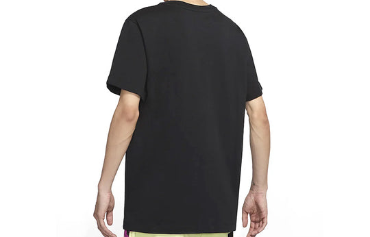 Nike Sportswear Zipper Pocket Design Short Sleeve Black CZ8671-010