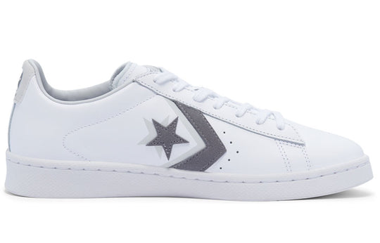 Converse Pro Leather Double Logo Low Top 'White Grey' 169036C