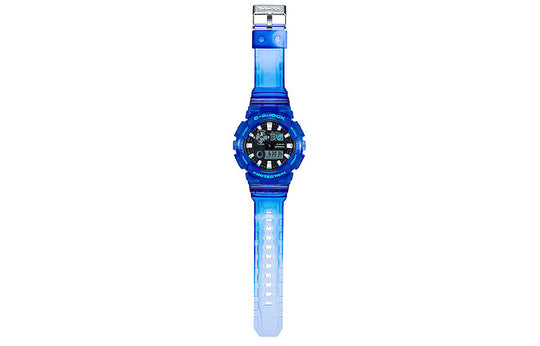 CASIO G-SHOCK Sports Shockproof Waterproof Mens Blue Analog/Digital Combo GAX-100MSA-2A Watch - KICKSCREW