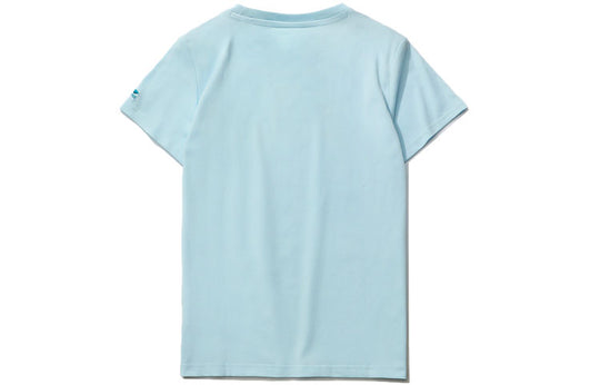 Li-Ning x Disney Crossover Sports Fashion Series Printing Round Neck Short Sleeve Blue AHSR212-5