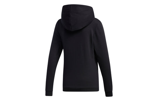 (WMNS) adidas neo Esntl Log Sweatshirt Black GJ7922