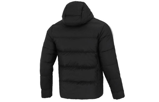 adidas Casual Sports hooded Stay Warm Down Jacket Black GT9141