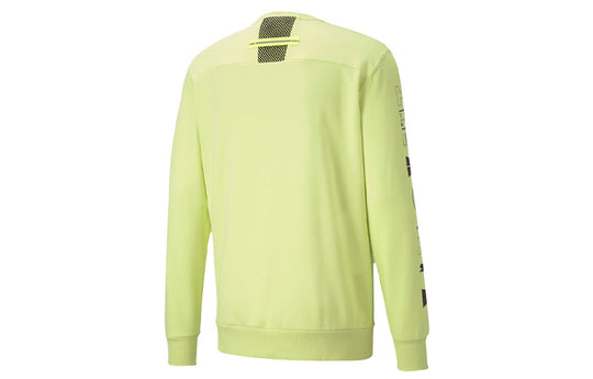 PUMA x Helly Hansen Unisex Round-neck Sweatshirt Yellow 598284-96