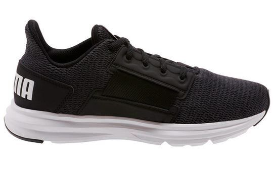 (WMNS) Puma Enzo Street Heather Running Shoes Black 192350-01 Athletic Shoes  -  KICKS CREW