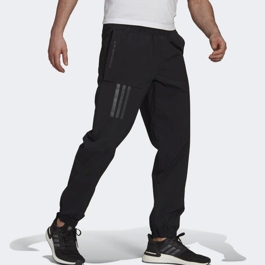adidas M X-City Wv Pt Woven Quick Dry Training Sports Bundle Feet Long Pants Black H37590
