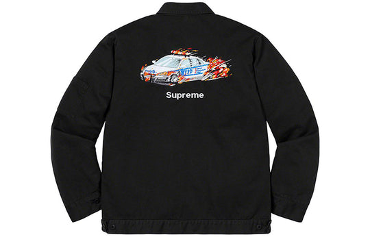 Supreme FW19 Week 2 Cop Car Embroidered Work Jacket SUP-FW19-311