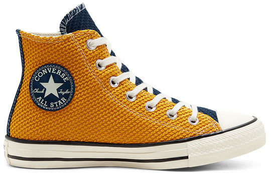 (WMNS) Converse Chuck Taylor All Star Runway Cable Yellow Green Hi Sneakers 'Green Yellow' 568665C