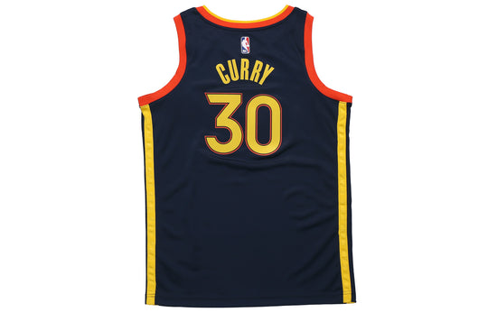 Nike NBA Stephen Curry Golden State Warriors Jersey City Edition Dark blue CN1729-421