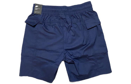 Nike Sportswear Casual Cargo Big Pocket Sports Shorts Blue AR2374-451