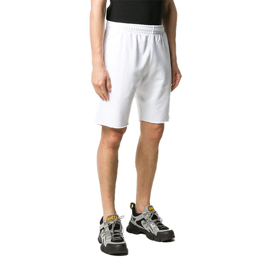 OFF-WHITE FW20 Caravaggio Printing Sports Shorts Men White OMCI006E20FLE0050110