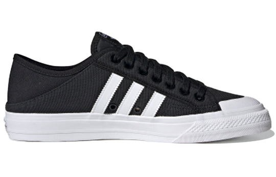 adidas Collapsible Nizza Low 'Black White' GY0408