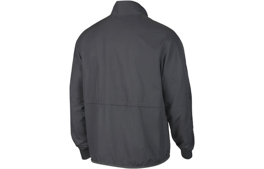 Nike Cardigan waterproof Sports Training Jacket Gray CU6739-068