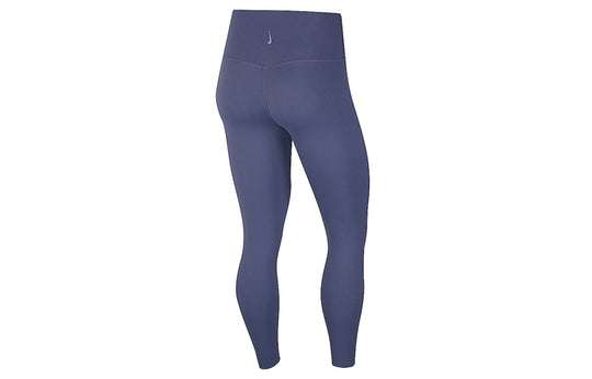 (WMNS) Nike Yoga Luxe Infinalon 7/8 Yoga Clothes Blue CJ3802-491