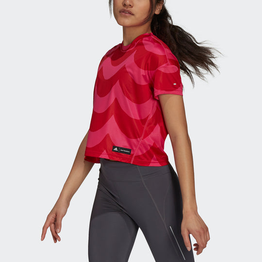 adidas Predator Summer Short Sleeve T-Shirt Red