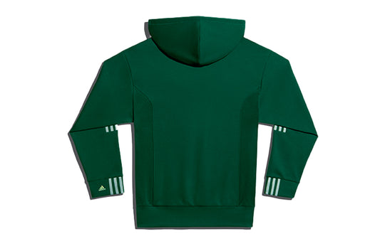 adidas originals x IVY PARK Crossover Solid Color Splicing Detail hooded Sports Couple Style Green GT9086