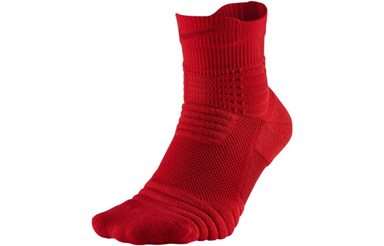 Nike Dri-FIT Elite Versatility Mid High Basketball Socks 'Red' SX5370-657