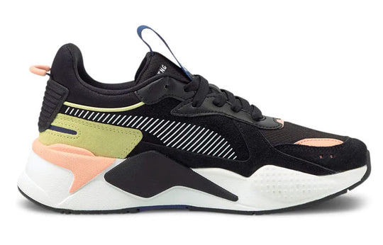 (WMNS) PUMA RS-X Reinvent Low Running Shoes Black/White 371008-14 Athletic Shoes  -  KICKS CREW