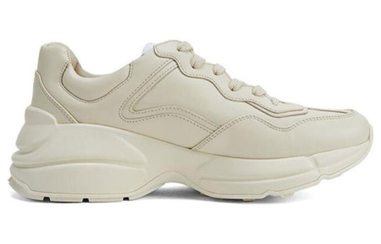 (WMNS) GUCCI Rhyton Series Casual Sports Shoe White 630650-DRW00-9522