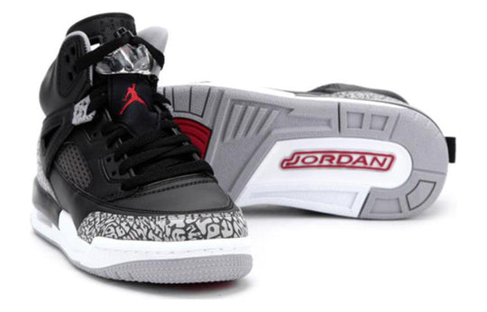 (GS) Air Jordan Spizike 'Black Cement' 317321-034 Big Kids Basketball Shoes  -  KICKS CREW