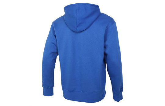 Men's Air Jordan Sport DNA Solid Color Fleece Lined Hooded Pullover Sports Royal Blue CK9568-480