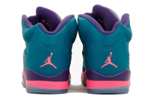 (GS) Air Jordan 5 Retro 'Teal' 440892-307 Big Kids Basketball Shoes  -  KICKS CREW