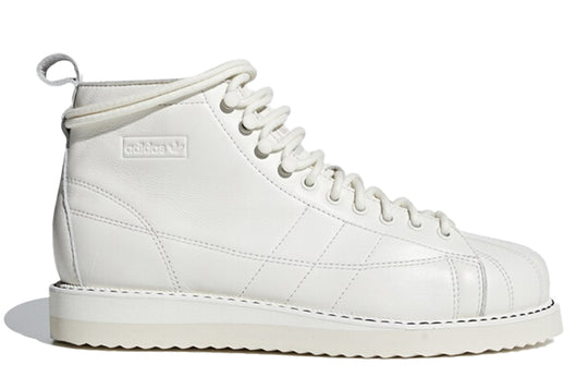 (WMNS) adidas Superstar Boot 'Triple White' B28162 Skate Shoes  -  KICKS CREW