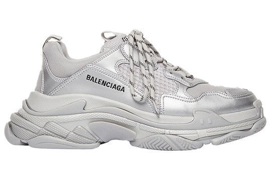 Balenciaga Triple S Sneaker 'Silver Metallic' 536737W2FS28100