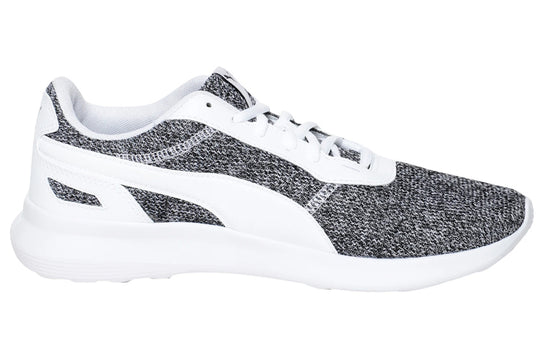 PUMA St Activate Heather Low Top Running Shoes Black/White 369379-02