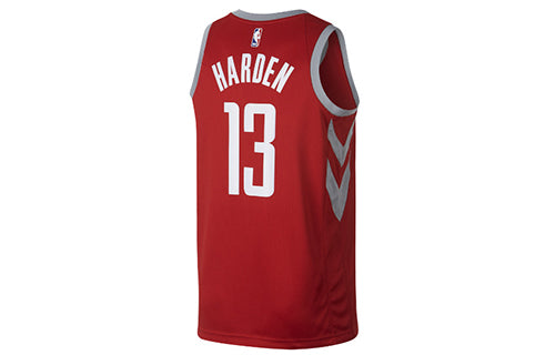 Nike NBA Houston Rockets James Harden City Edition Swingman Jersey 13 Red 912104-657