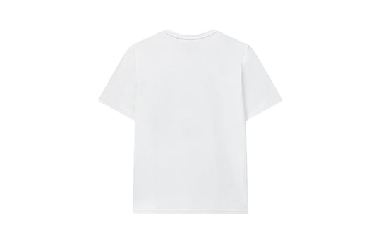 Men's FILA Subject Printing Short Sleeve White T-Shirt F11M028139F-WT T-shirts - KICKSCREW