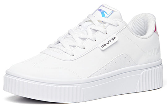 (WMNS) ANTA Lifestyle Series Skate Shoes 'White' 922038023-1