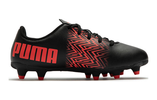 (GS) Puma Tacto FG/AG Soccer Cleats JR 'Black Sunblaze' 106310-08