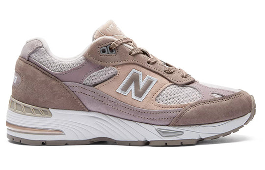 (WMNS) New Balance 991 Series For Pink/Grey W991LGS