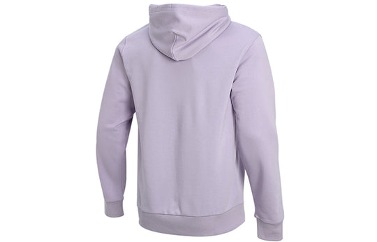 Men's Converse Athleisure Casual Sports Hooded Pullover Knit Light Purple 10020343-A19