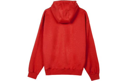 Men's Nike Casual Sports Fleece Drawstring Pullover Red CD6393-657
