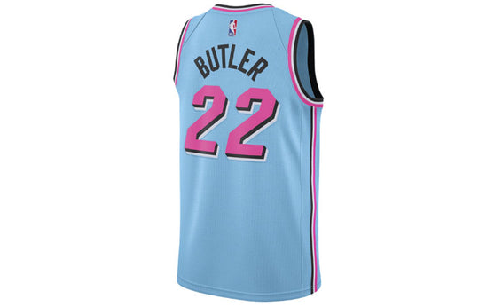 Nike Miami Heat Men's Jimmy Butler City Edition Swingman Jersey - Blue